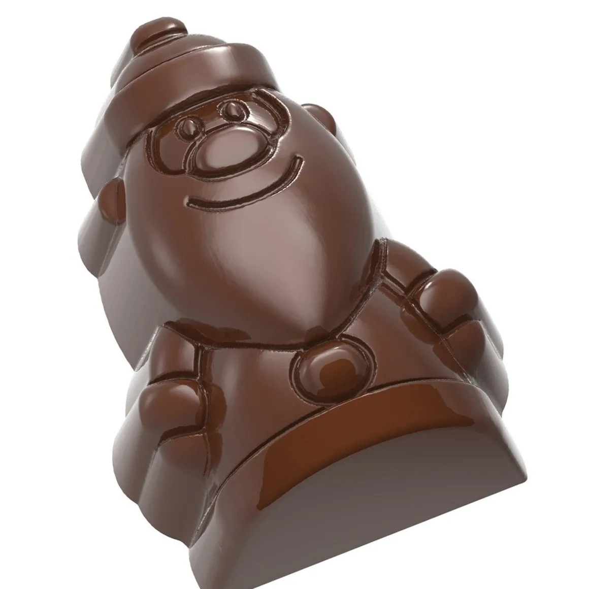 Chocolademal Chocolate World Kerstman (21x) 38x27x17,5mm