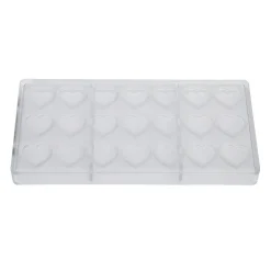 Chocolademal Chocolate World Hartjes Figuren (21x) 30x26x7mm