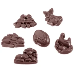 Chocolademal Chocolate World Paasgarnituur 6 Fig. (18x)