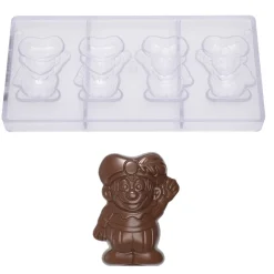 Chocolademal Chocolate World Piet Zwaait (4x) 79x60x18mm
