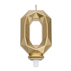Cijferkaars Geo Goud #0