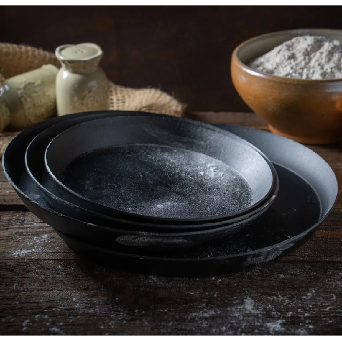 CleanBaking Kunststof Vlaaipan Glad Ø20,5cm