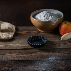 CleanBaking Kunststof Vlaaipan Gekarteld Ø8,5cm