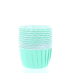 Culpitt Cupcake Vormpjes Aqua 50mm 12st.