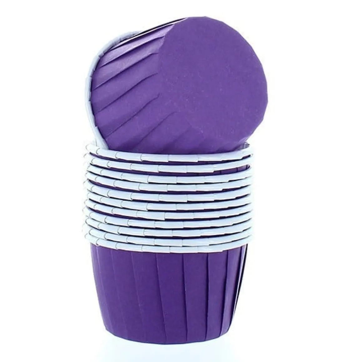 Culpitt Cupcake Vormpjes Paars 50mm 12st.