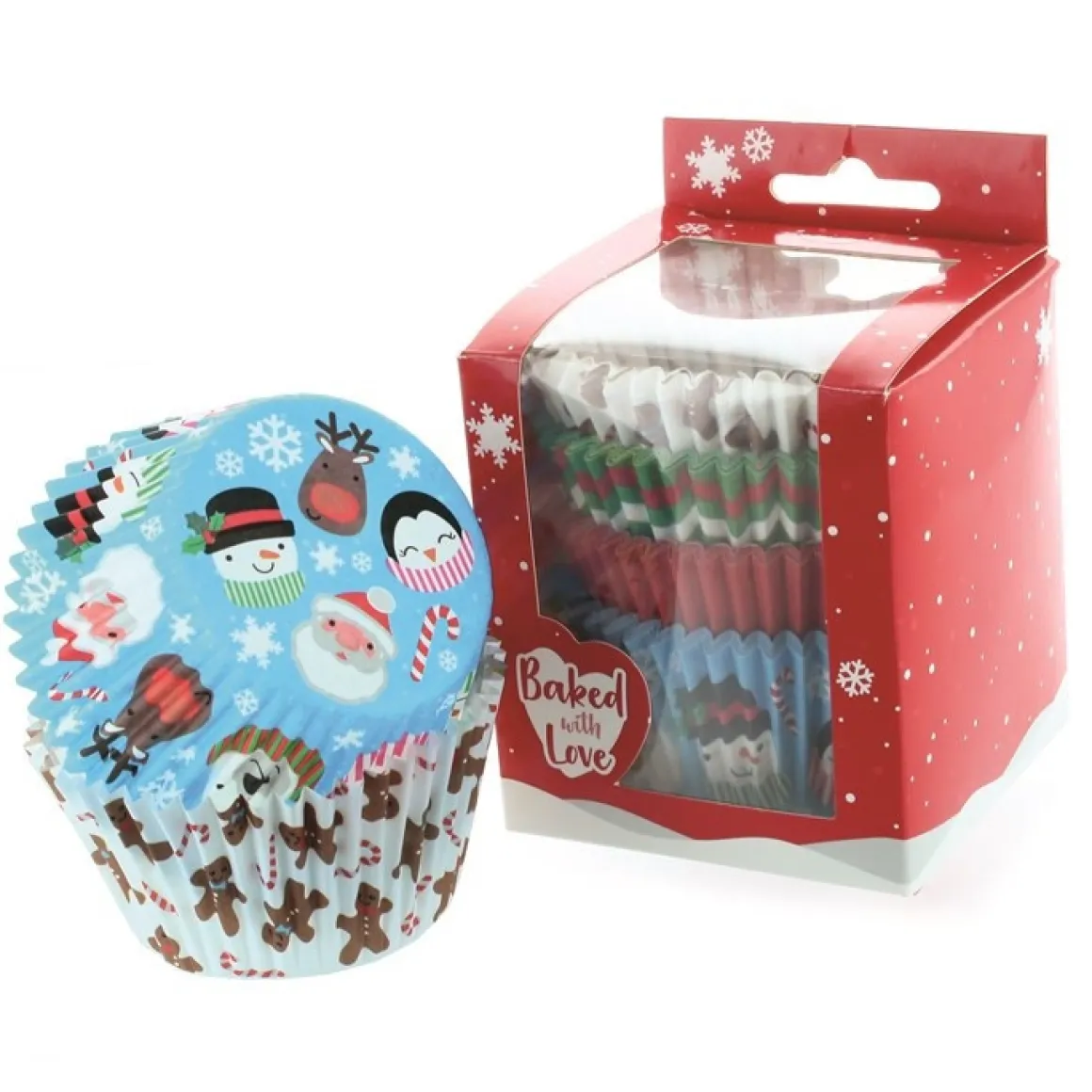 Culpitt Cupcake Vormpjes Kerst 50mm 100st.