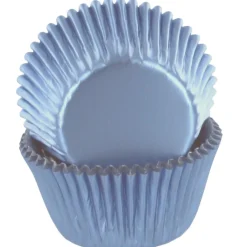 Culpitt Cupcake Vormpjes Folie IJsblauw 50mm 50st.