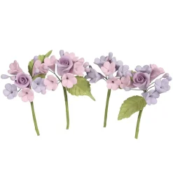 Culpitt Gumpaste Spray Lila Mini Rozen 4st.