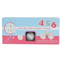 Culpitt Kleine Cijfers MINI Plunger Cutter Set