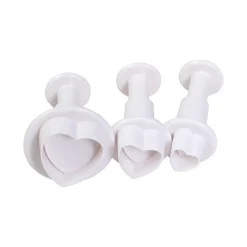 Culpitt Plunger Cutter Set Hartjes 3st.