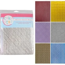 Culpitt Reliëfmatten House Set/6 17,8x25,4cm