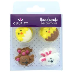 Culpitt Suikerdecoratie Konijn en Kuiken 12st.