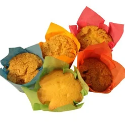 Cupcake - Muffin cup Tulp Medium Kleurenmix 800 st.