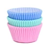 Cupcake Vormpjes HoM Pastel Assortiment 50x33mm. 75st.