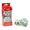 Cupcake Vormpjes Kerstboom & Hulst Ø50x32(h) mm 36 stuks