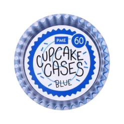 Cupcake Vormpjes PME Blauw 60 stuks