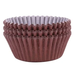 Cupcake Vormpjes PME Chocolade Bruin 60 stuks