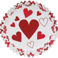 Cupcake Vormpjes PME Hartjes 30 stuks