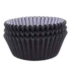 Cupcake Vormpjes PME Zwart 60 stuks