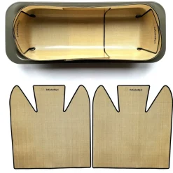 De KeukenBij Herbruikbaar Bakpapier Cake Siliconen 18-31cm