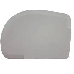 Deegkrabber kunststof a-symmetrisch flexibel 120x86mm