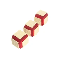 Dobla Chocoladedecoratie Crinkle Wit (240 stuks)