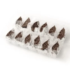 Dobla Chocoladedecoratie Gebogen Blad (96 stuks)
