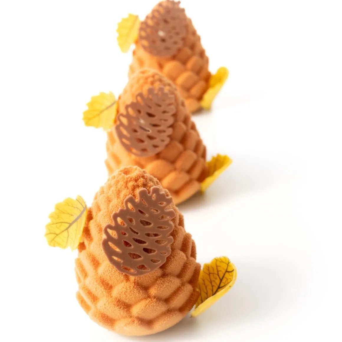 Dobla Chocoladedecoratie Dennenappel (180 stuks)