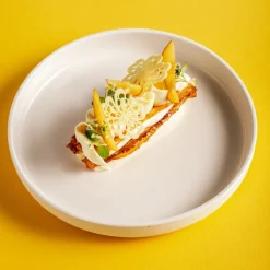 Dobla Chocoladedecoratie Lace Bloemen Wit (96 stuks)