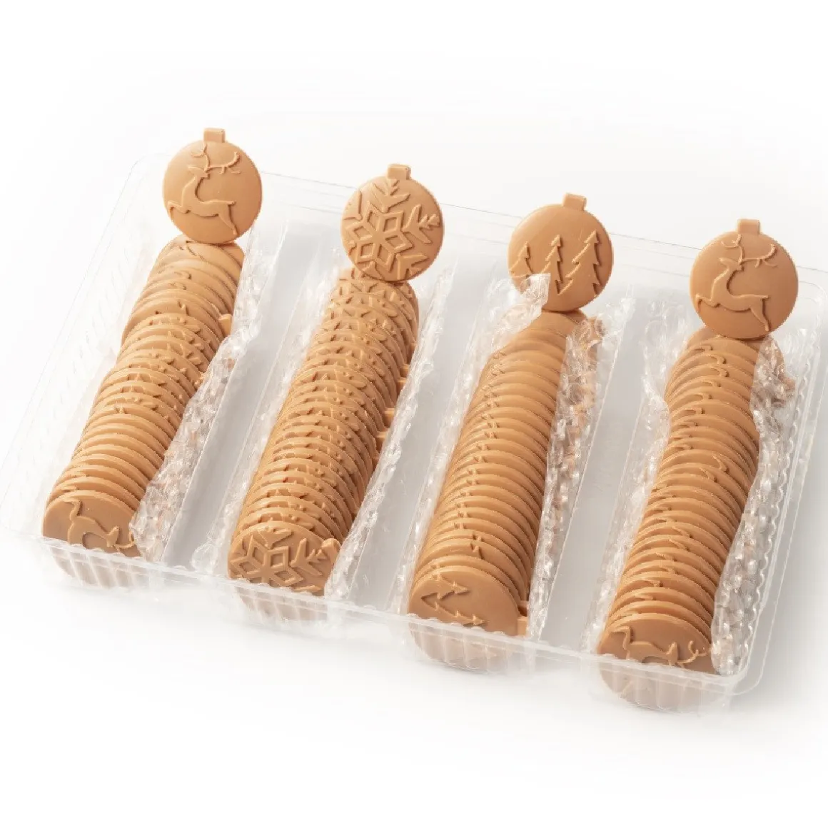Dobla Chocoladedecoratie Kerstbal Assortiment (92 stuks)