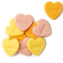 Dobla Chocoladedecoratie Tekst Hartjes (312 stuks)
