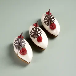 Dobla Chocoladedecoratie Lace Bloemen Puur (216 stuks)