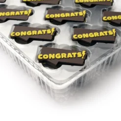 Dobla Chocoladedecoratie Congrats! (150 stuks)