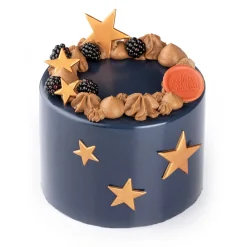 Dobla Chocoladedecoratie Sterren Brons Assortiment (132st)