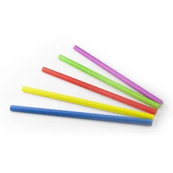 Drinkrietje Papier Assortiment Ø10mmx24cm 100st.