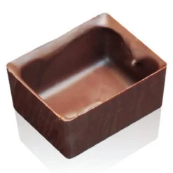 DV Chocoladedecoratie Kuipje Rechthoek Melk 70st.