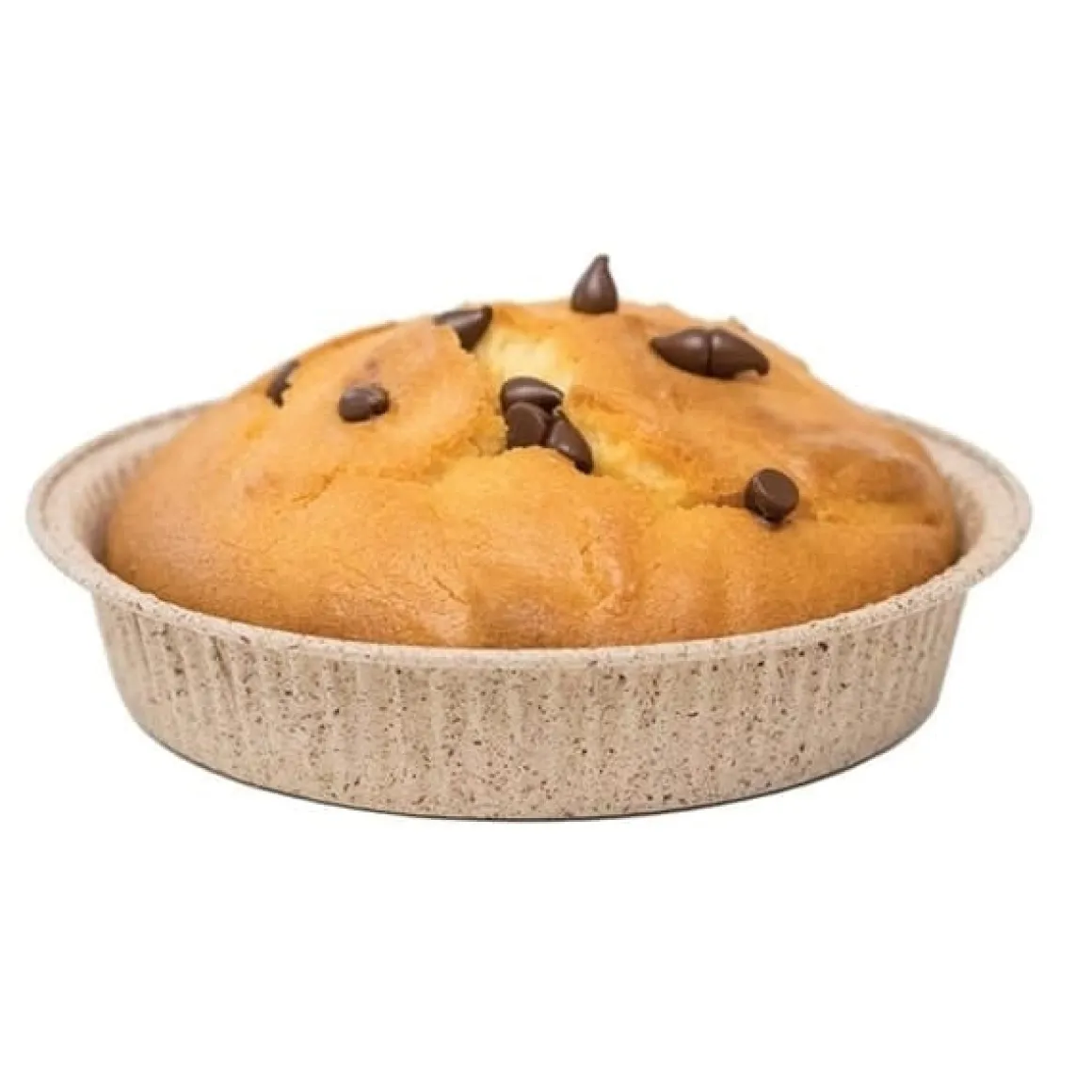 Ecopack bakschaal Cacaopapier Ø16x3cm 50st.