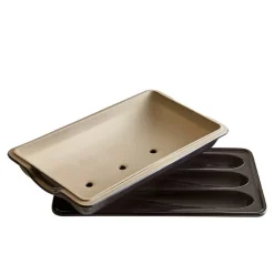 Emile Henry Baguettesvorm Fusain 39x24cm