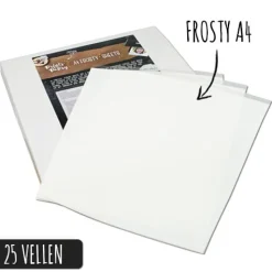 Frosty sheets 2.0 A4-formaat (25 vellen)