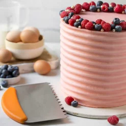 Garneerkrabber Lintmodel RVS 22,5x11cm