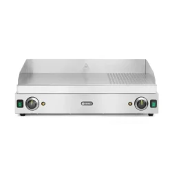 Hendi Bakplaat 1/3 geribbeld 2/3 glad 1/3 geribd 230V/3500W