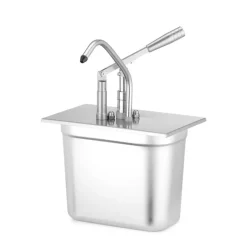 Hendi Deksel met pomp voor GN-1/4 containers