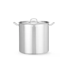 Hendi Kookpan hoog 5L met deksel ⌀200x(H)160mm