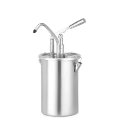 Hendi Sauspomp roestvast staal 4,5L