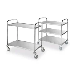 Hendi Serveerwagen 2 plateaus