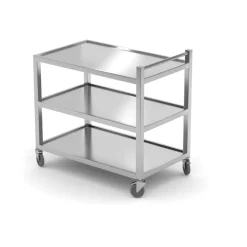 Hendi Serveerwagen voor zware belasting 3 plateaus