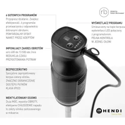 Hendi Staafmixer 250W