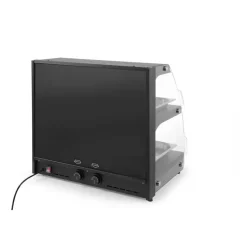 Hendi Warmhoudvitrine Quartz tweelaags