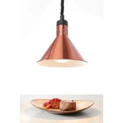 Hendi Warmtelamp verstelbaar conisch Koper