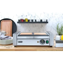Hendi Worstenroller grill - één zone 7 rollers